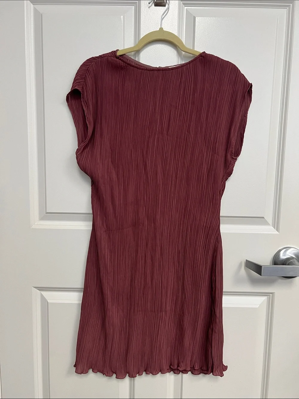 Madewell Plisse Mini Dress